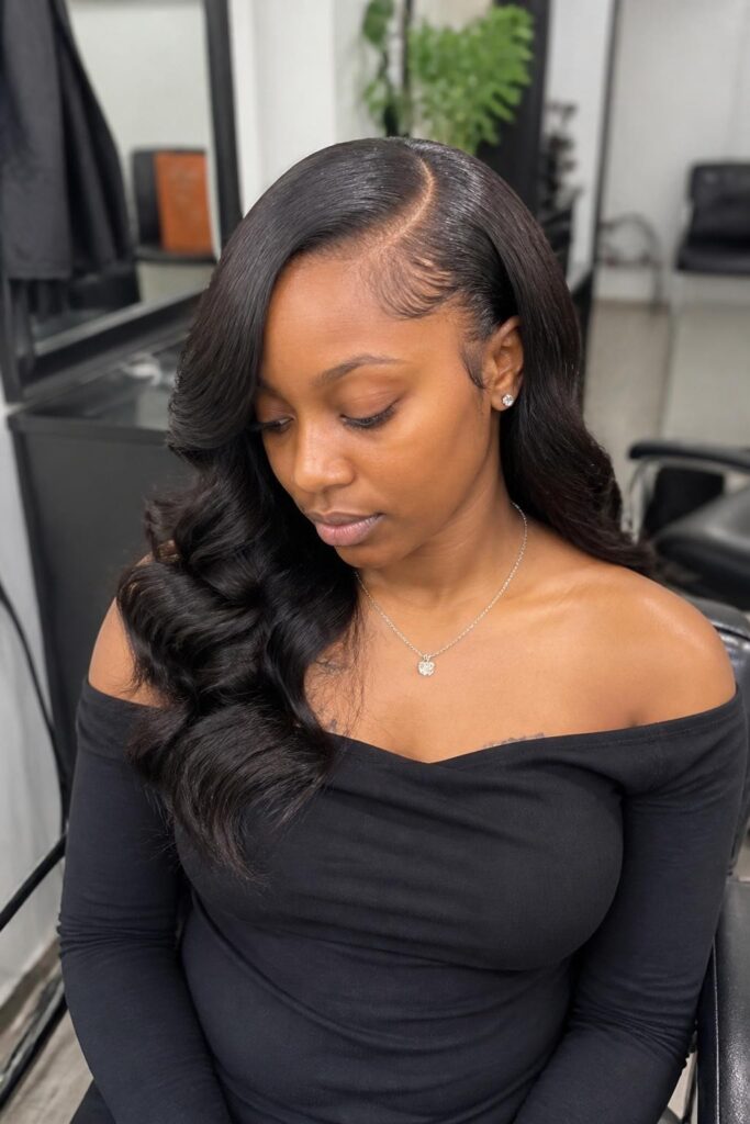 Side swept waves