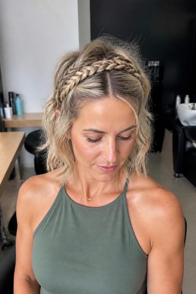 The braided crown
