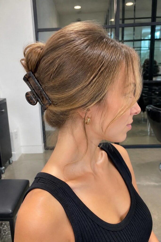 The classic twisted updo