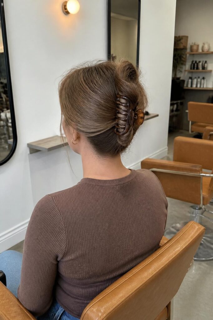 The double twist updo