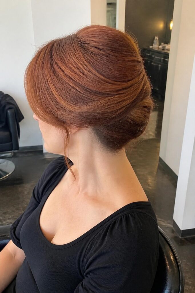 The faux french twist