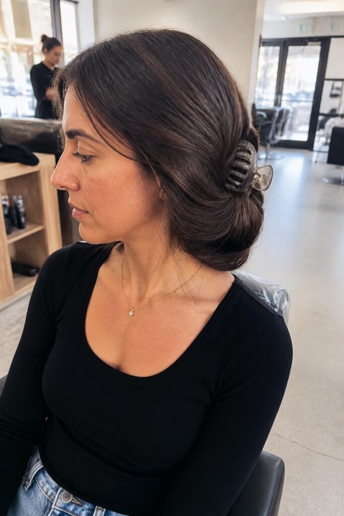 The side swept twist