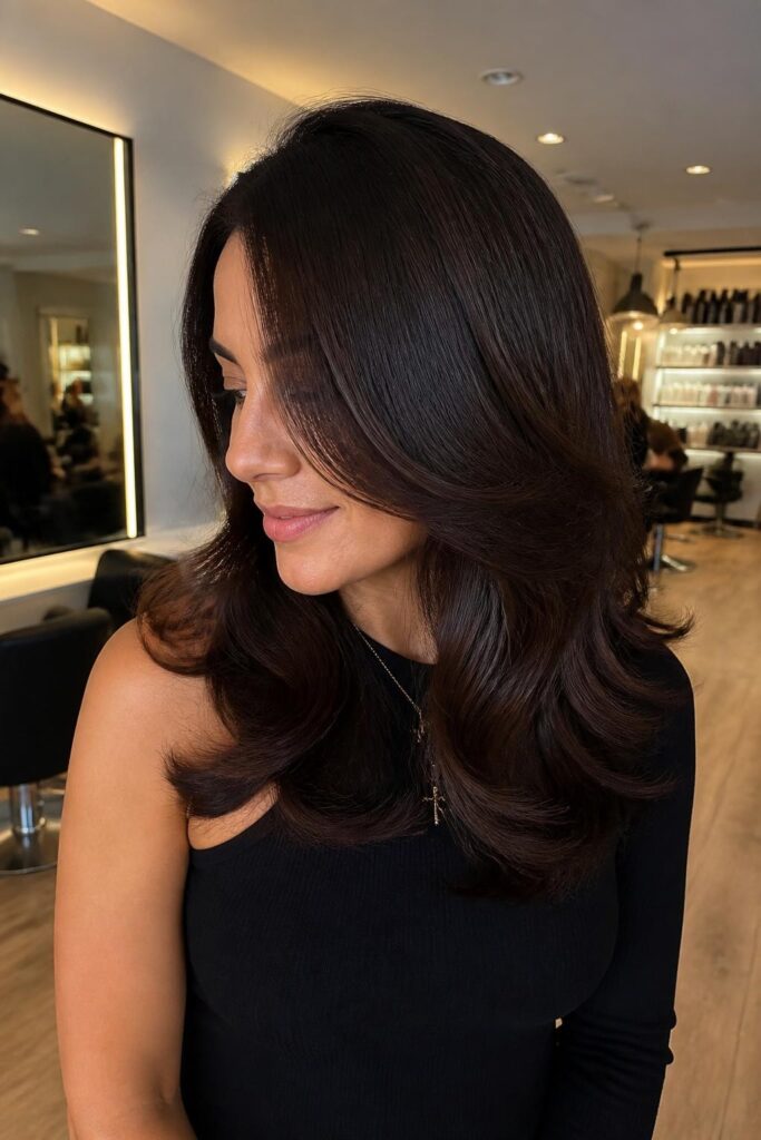 Warm espresso brown