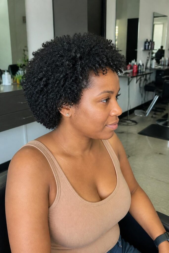 Wash and go with shrinkage