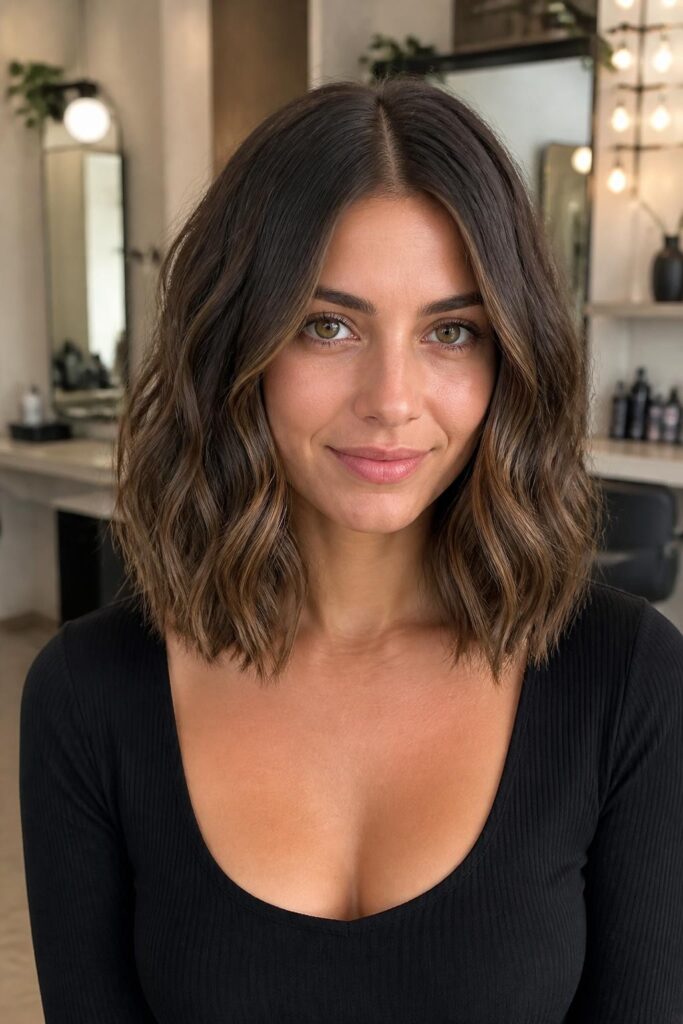 10. Lob with middle part