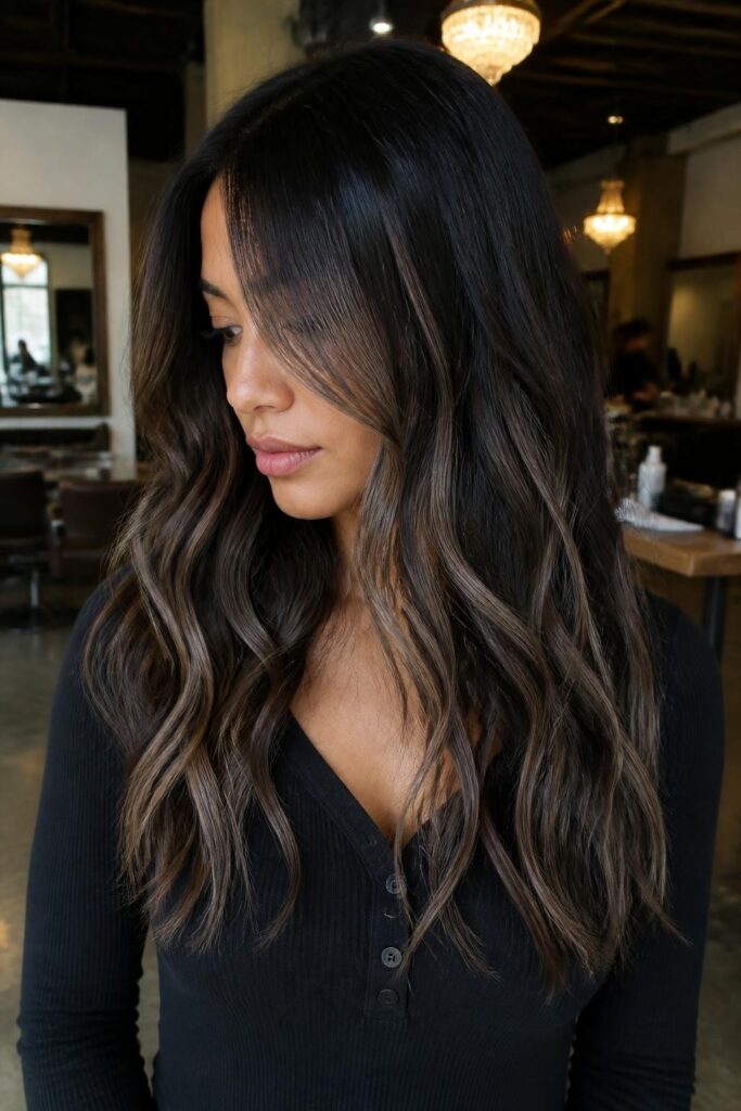 10. Mushroom brown lowlights