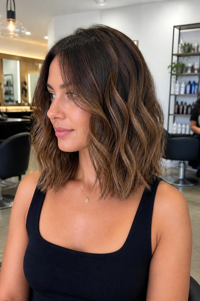 11. Lob with subtle highlights