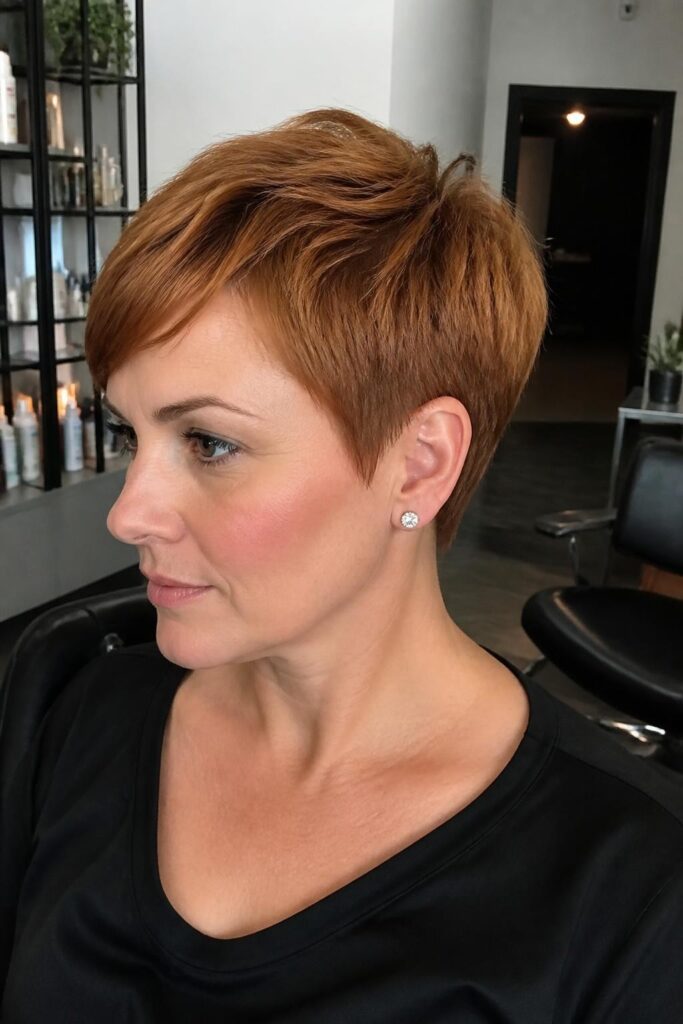 13. Golden copper pixie