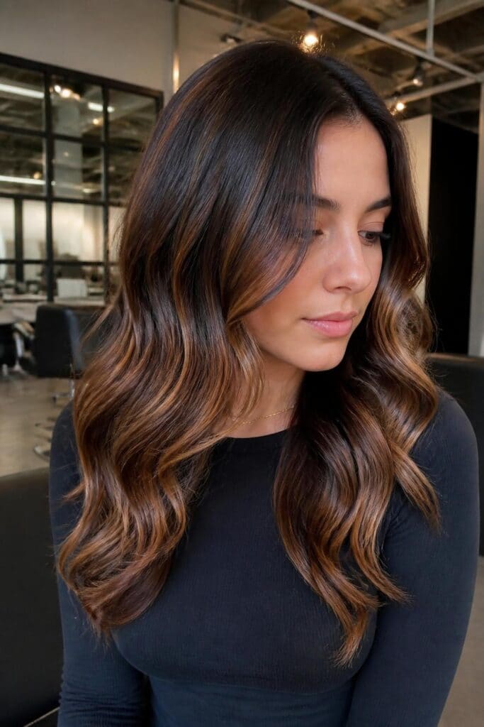 Subtle Tortoiseshell hair color