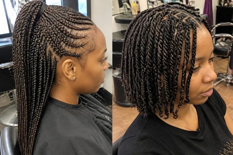 15 easy protective styles for natural hair that last all week