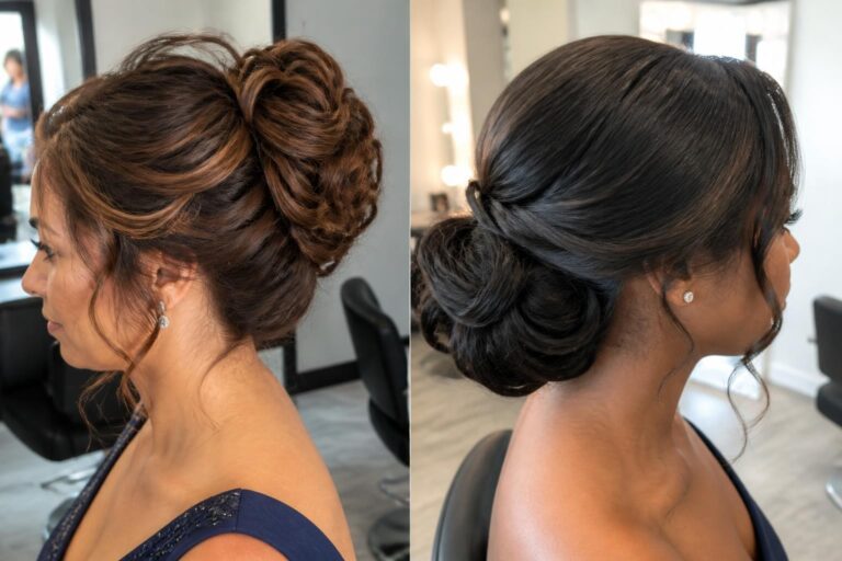 14 elegant bun hairstyles for wedding guests