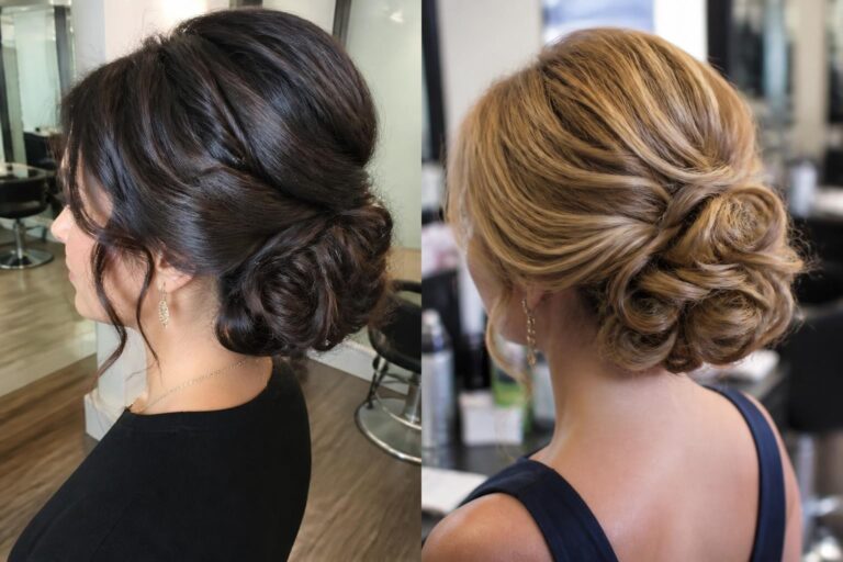 15 elegant updo hairstyles for wedding guests