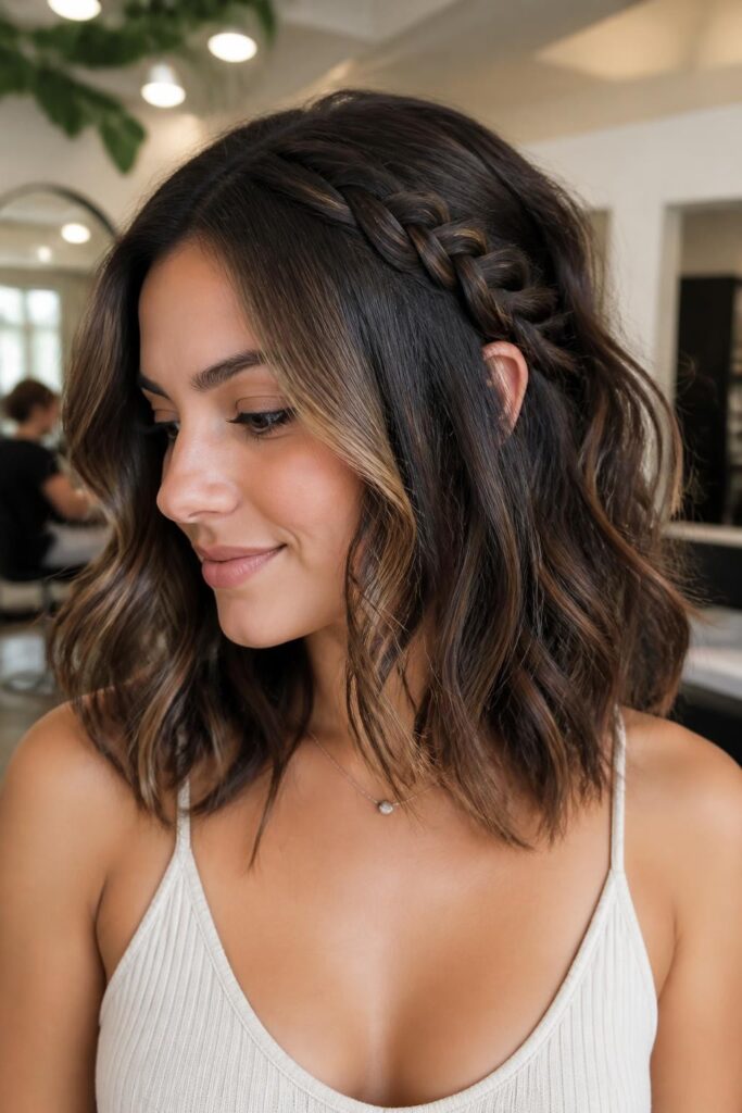 15. Lob with braided accents