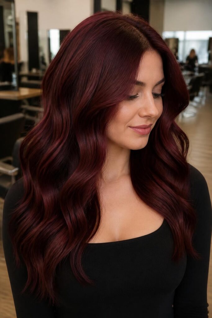 3. Oxblood red