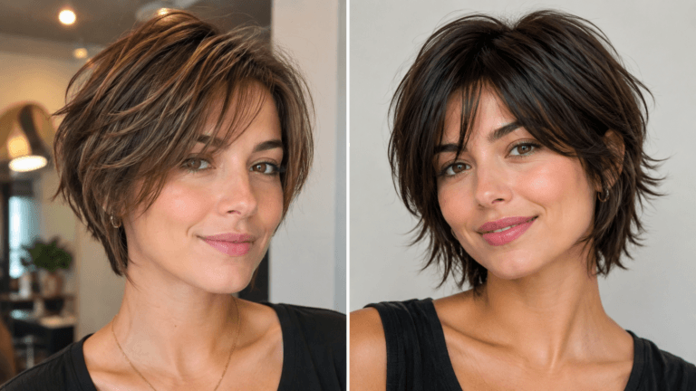 Short layered hairstyles
