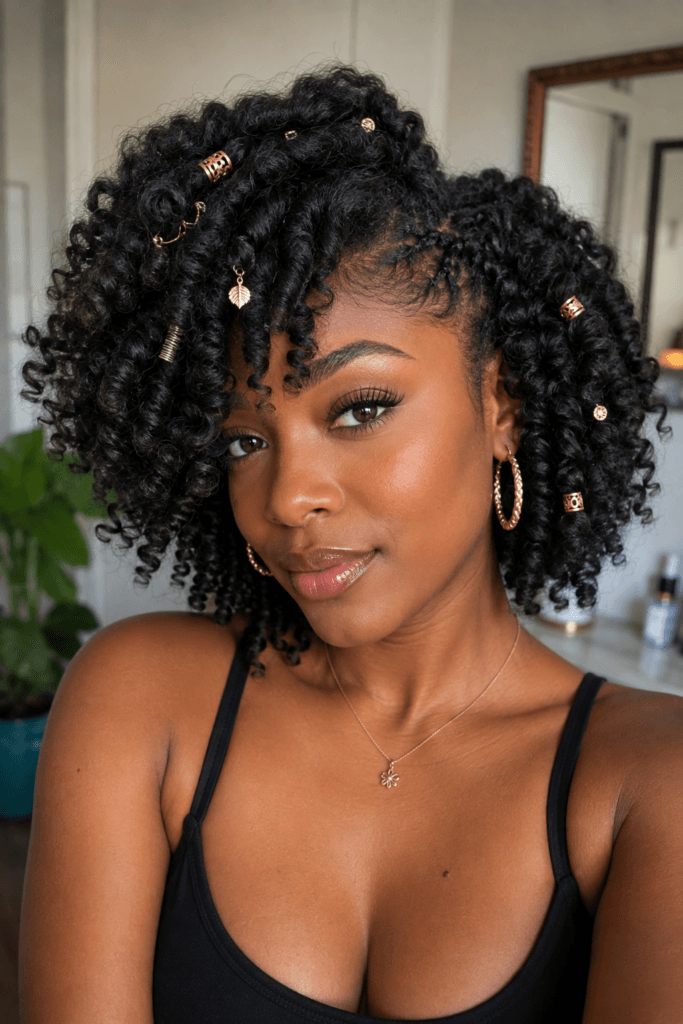Twist out with accessories