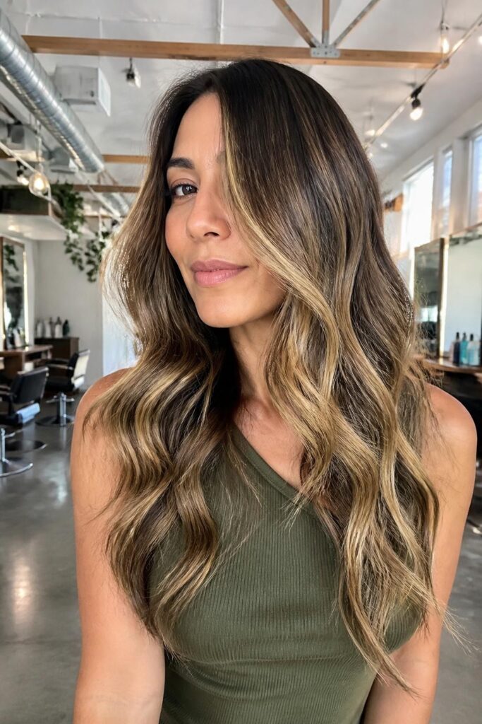 Bronde ombre balayage