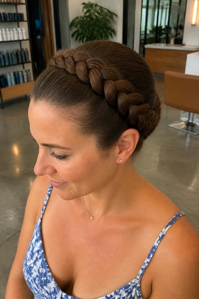 Halo braid for all day hold