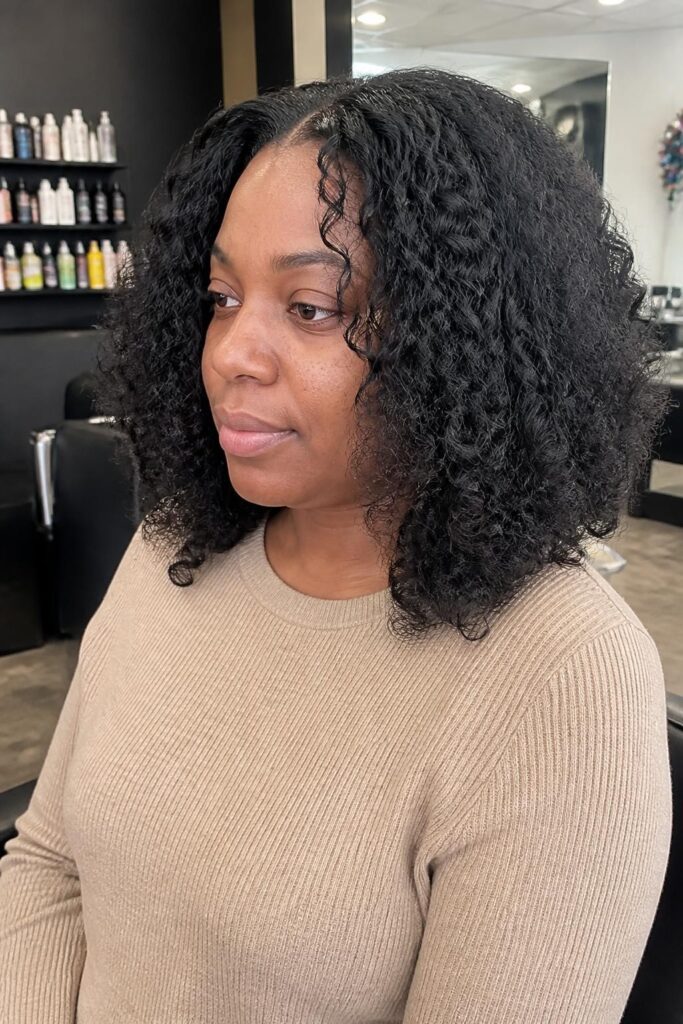 Passion twist out (faux locs twist out)