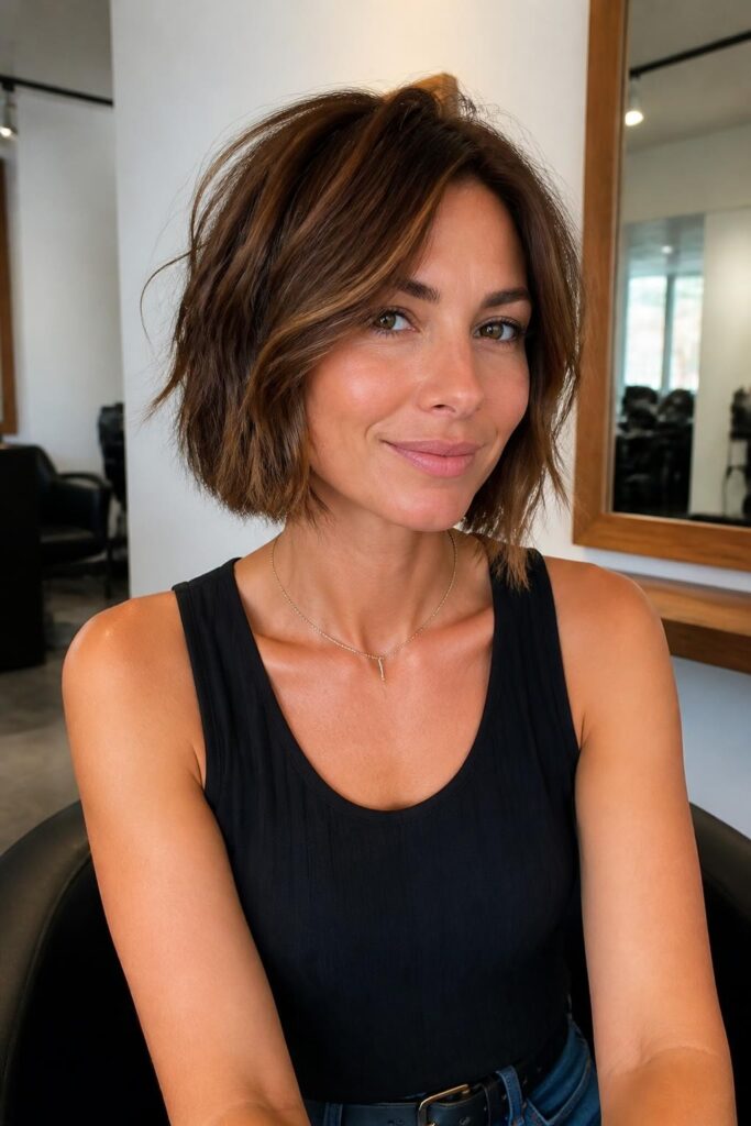 Short layered lob