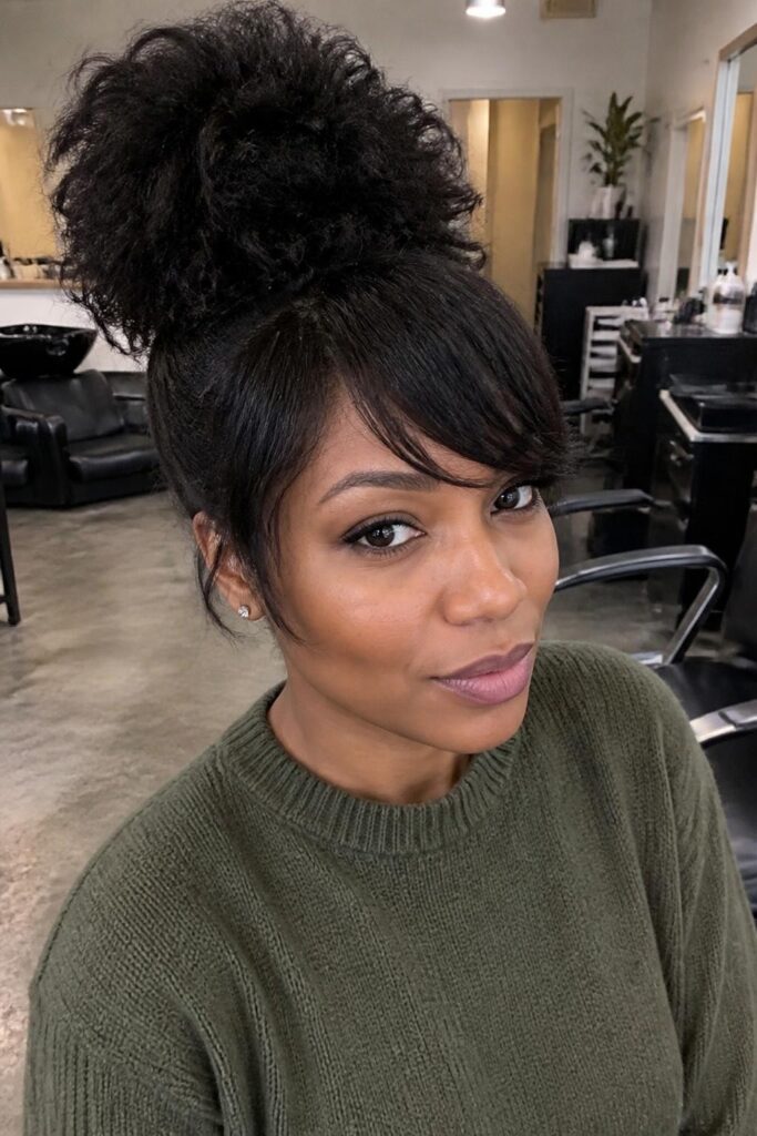The pineapple with bangs