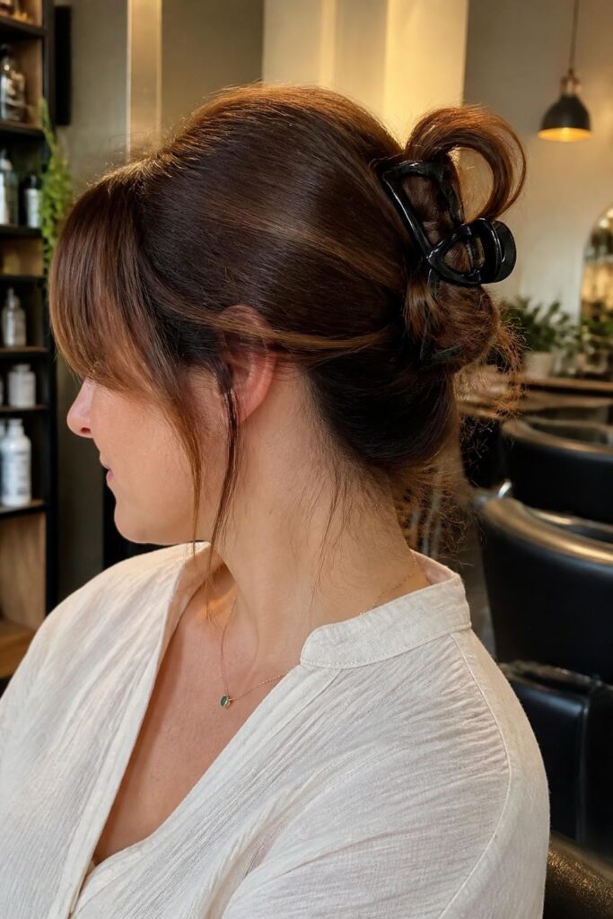 The quick updo