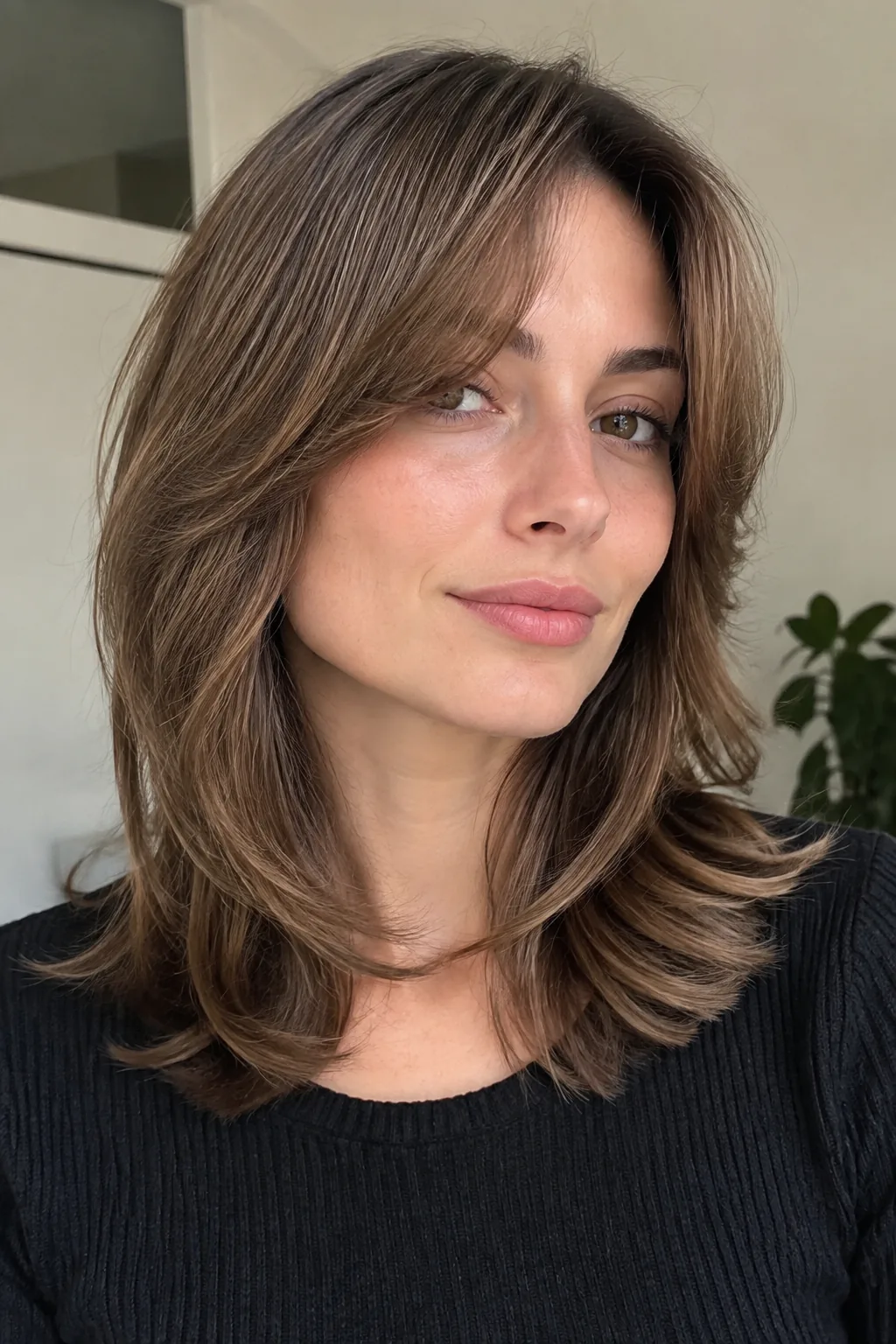 Dramatic Cheekbone Bangs With Tapered Ends hairstyle