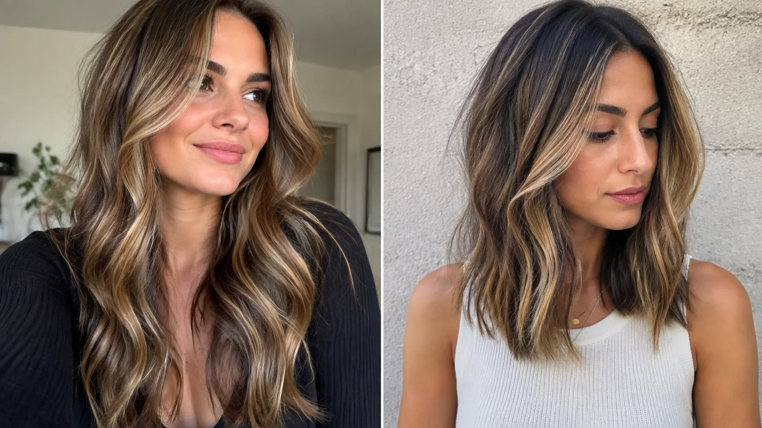 15 Brunette Hair With Blonde Highlights Ideas