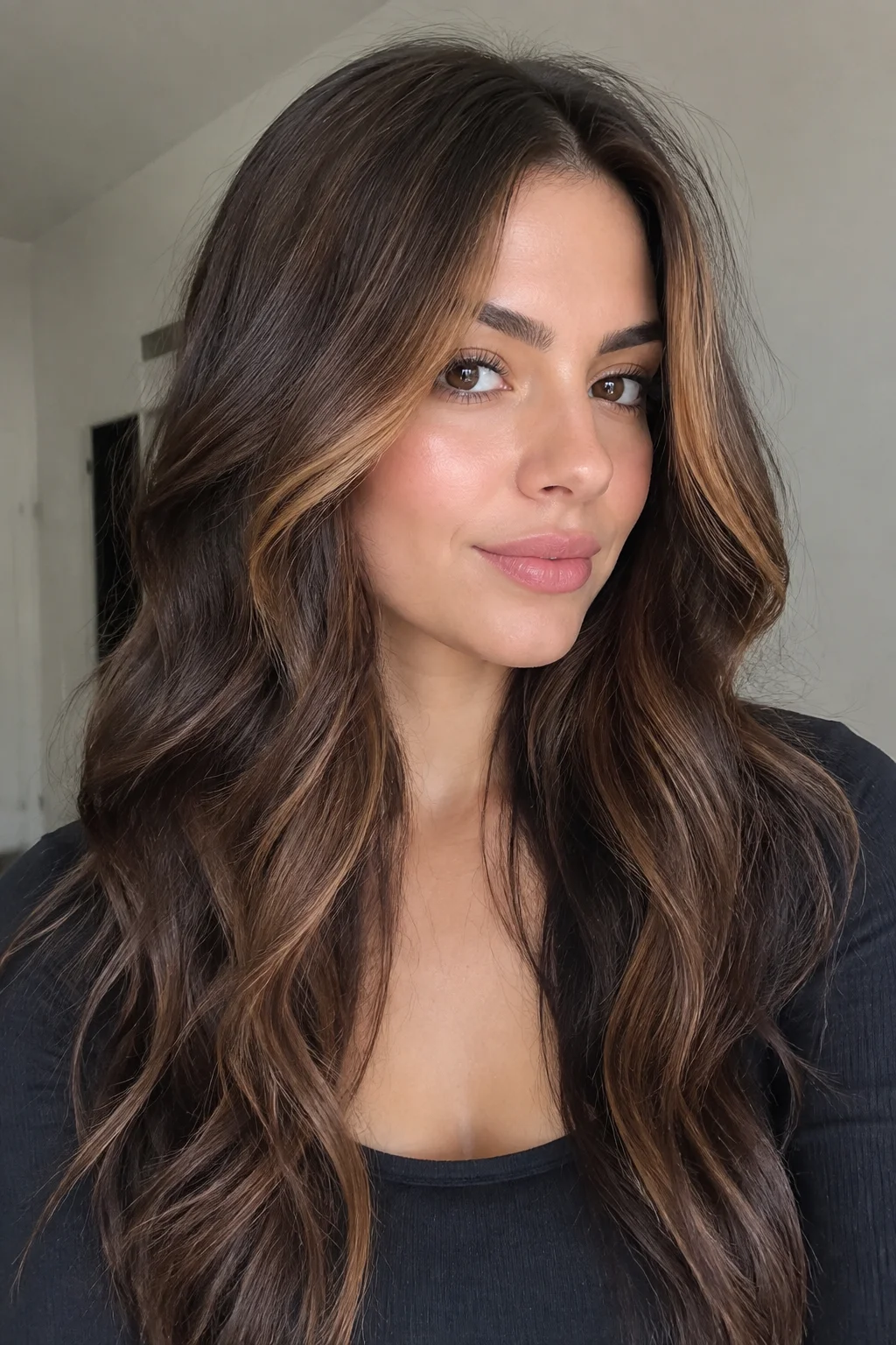 Soft Chestnut Ribbon hair color