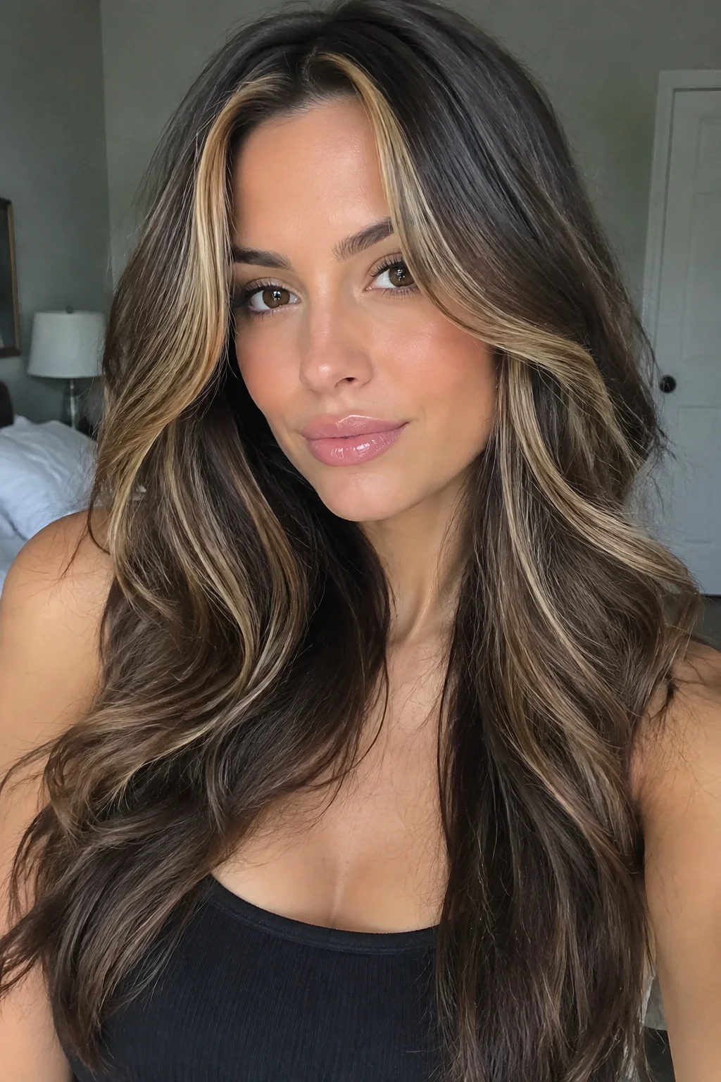 Rich Toffee Swirl hair color