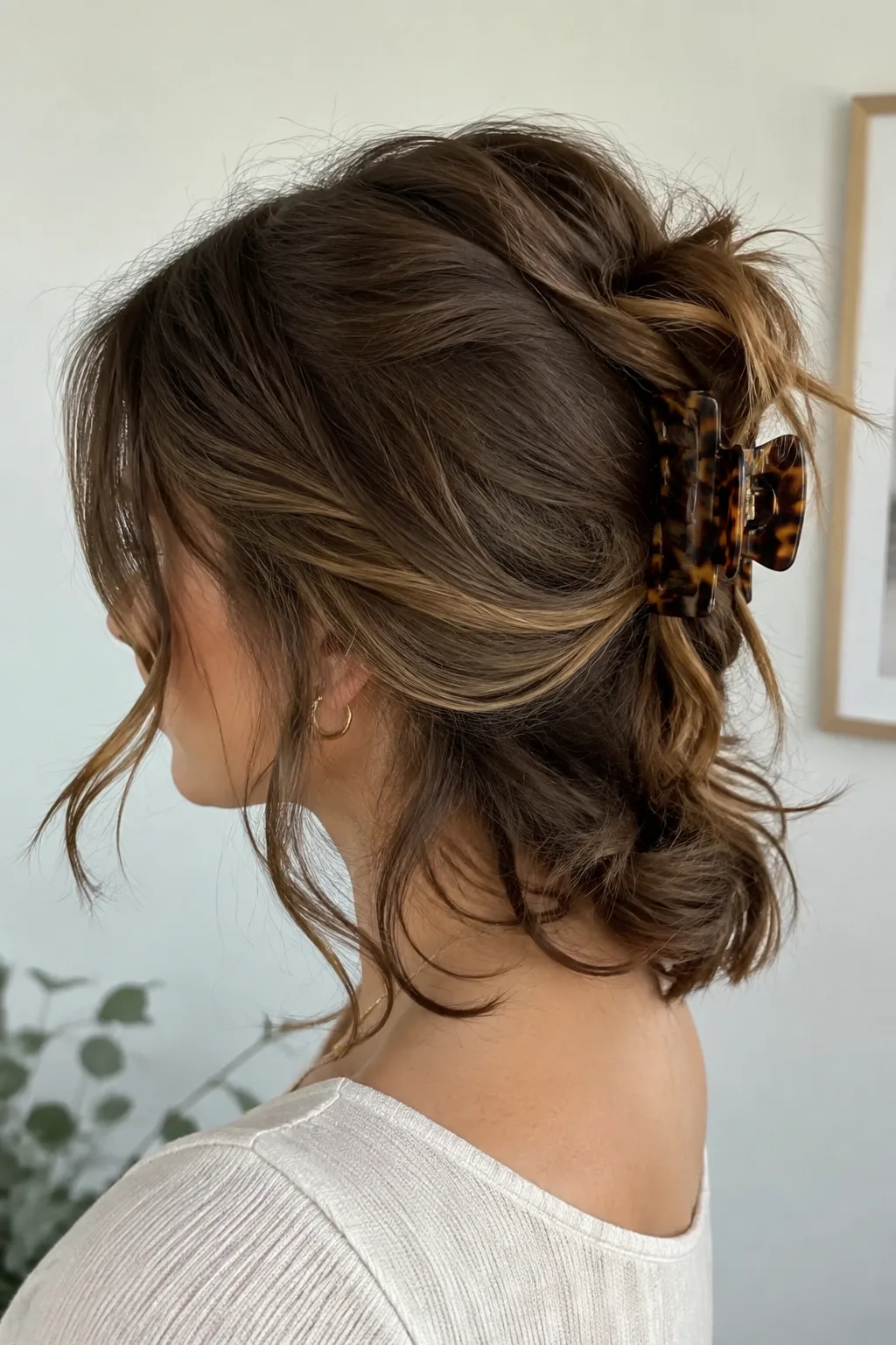 The Beachy Messy Roll hairstyle