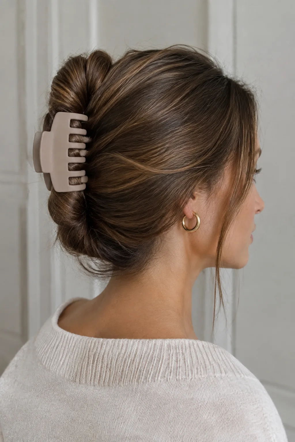 The Polished Office Loop hairstyle