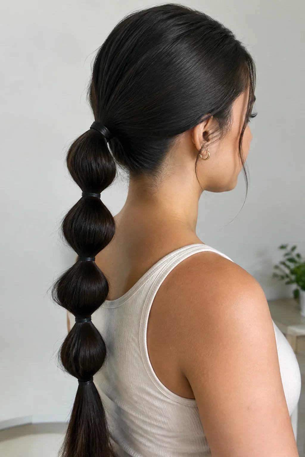 Bubble Ponytail hairstyle