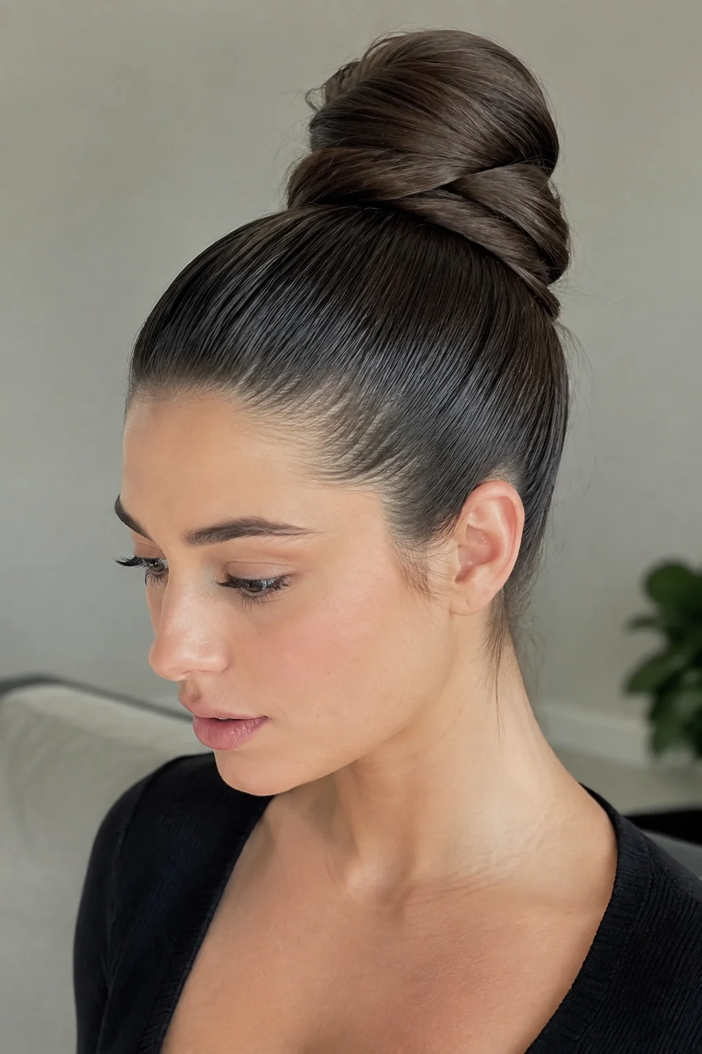 Wrapped Ballerina Bun hairstyle