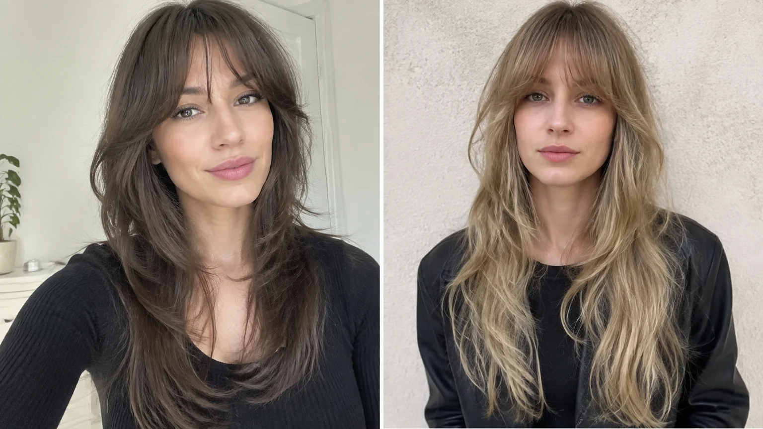 15 Long Wolf Cut With Bangs Ideas for Fine Hair