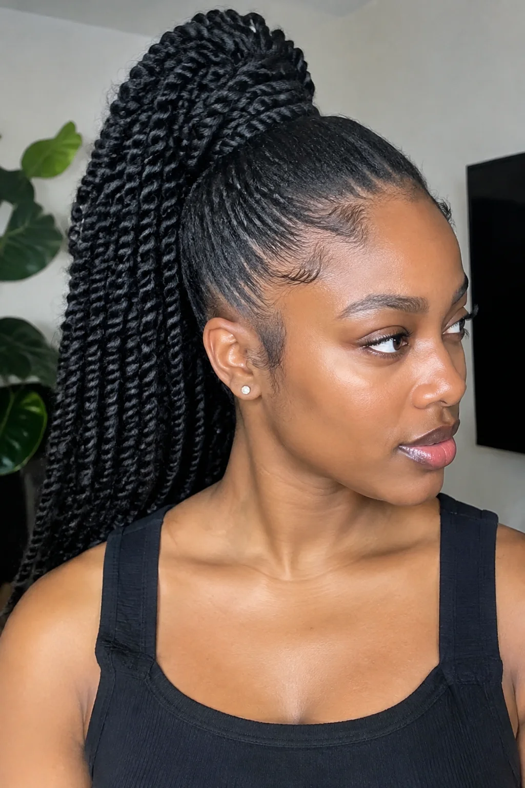 High Crown Ponytail hairstyle