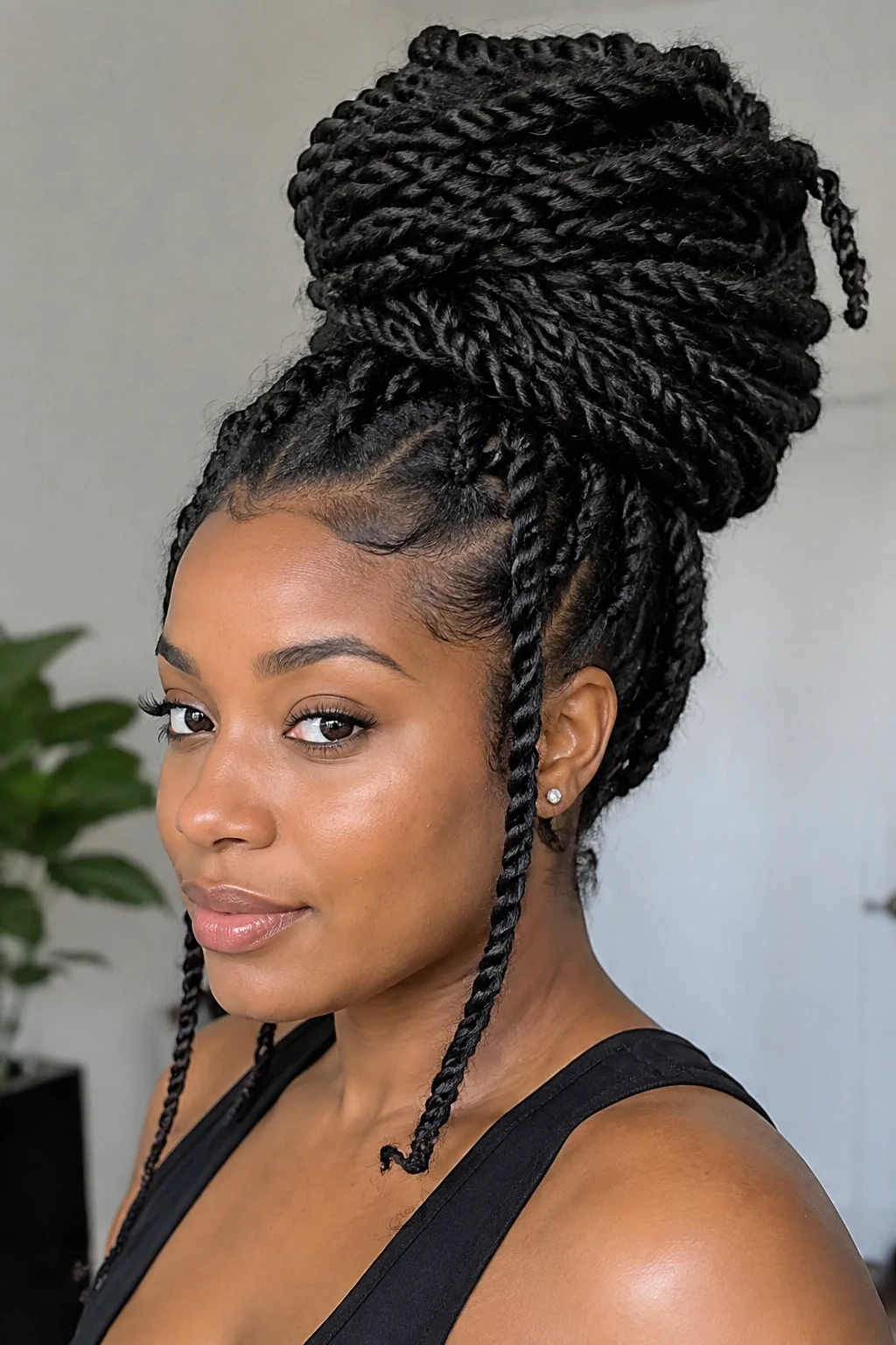 Marley Twist High Ballerina Bun hairstyle