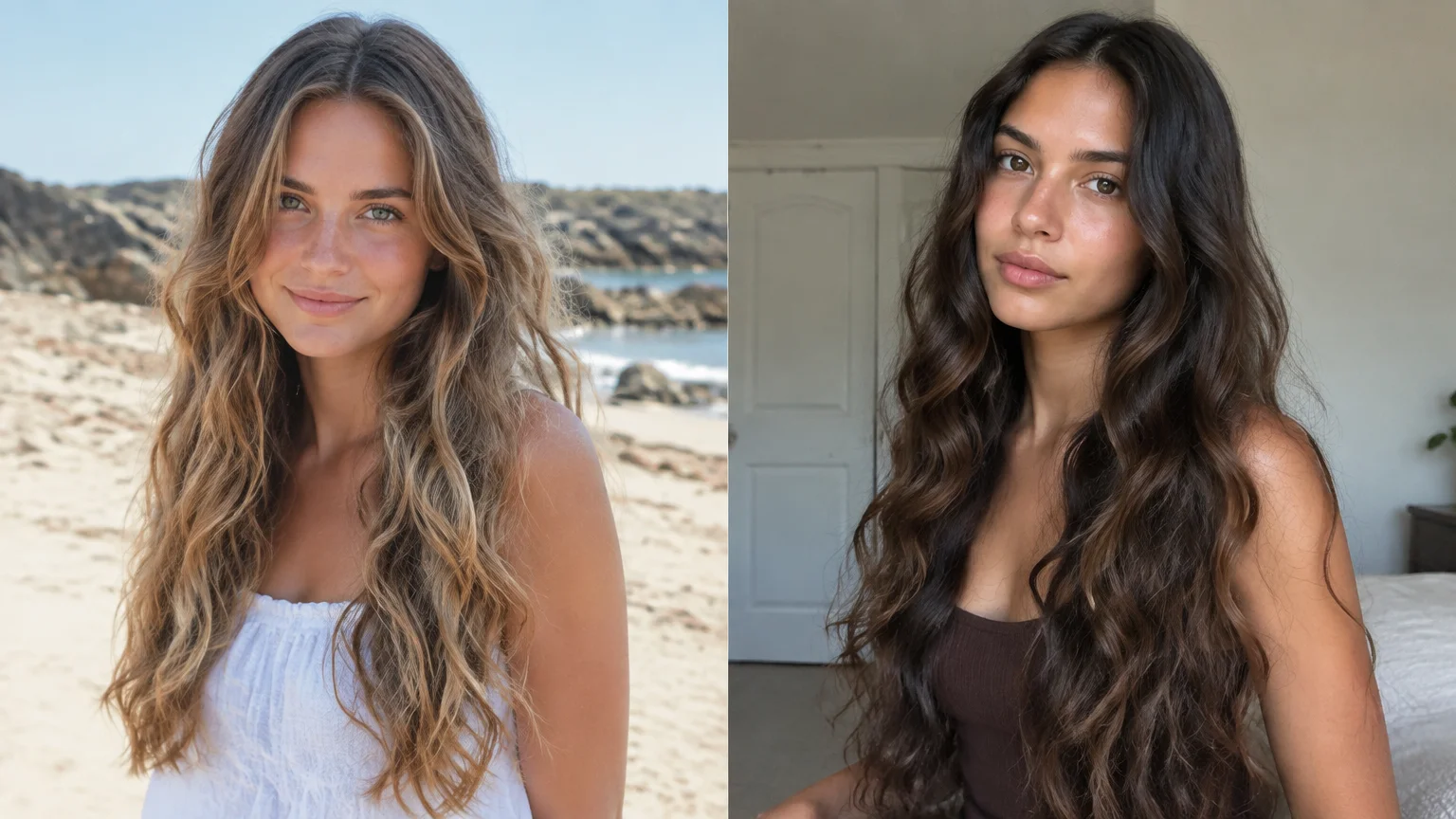 15 Natural Wavy Hairstyles for Long Hair