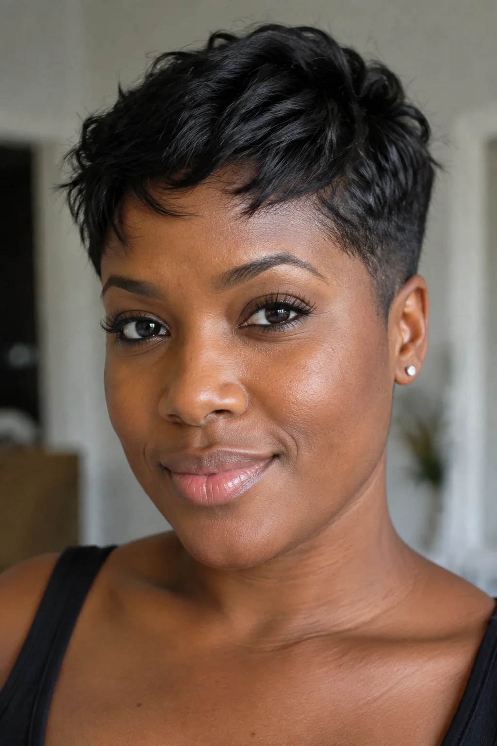 Edgy Undercut Pixie hairstyle