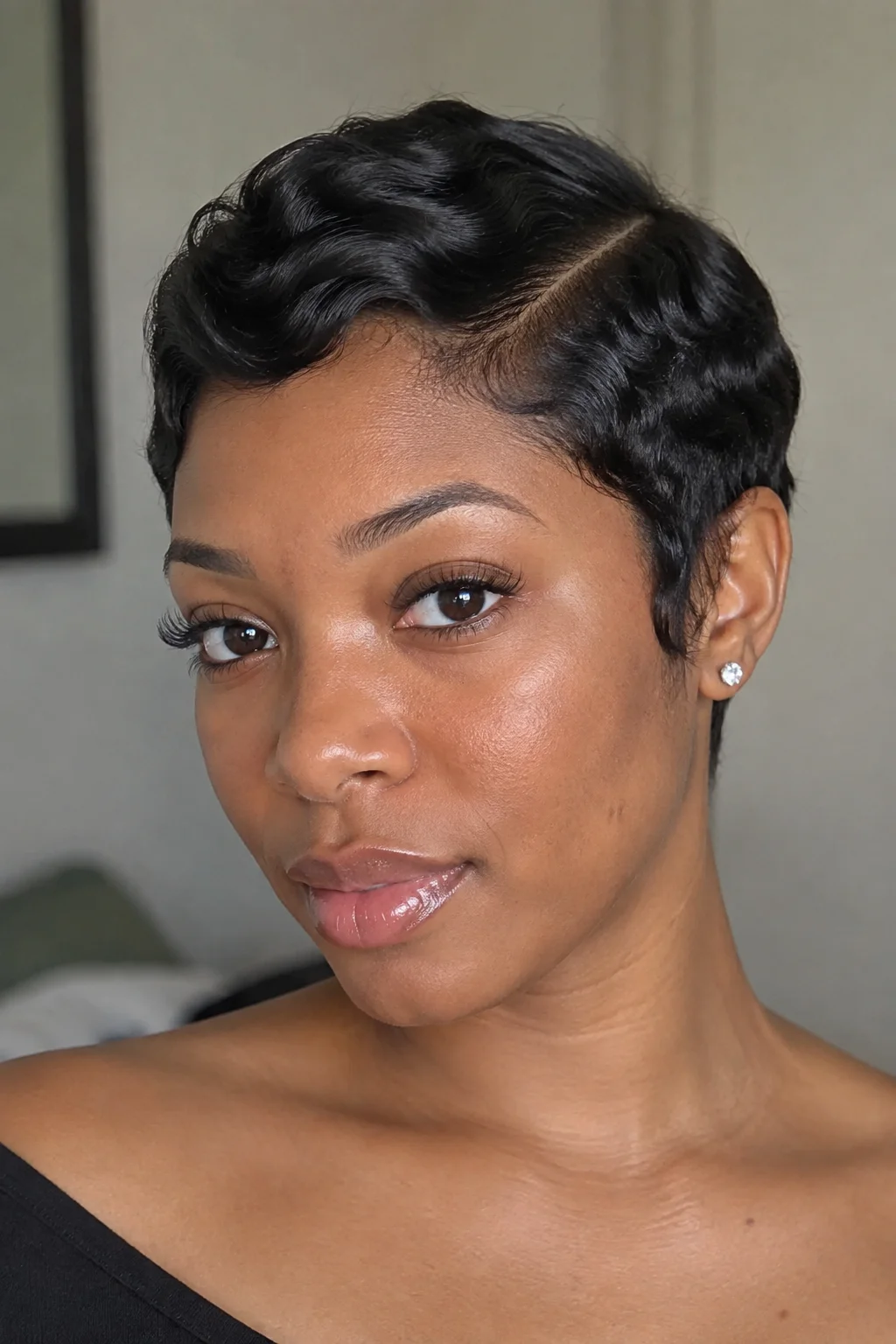 Soft Wave Pixie hairstyle