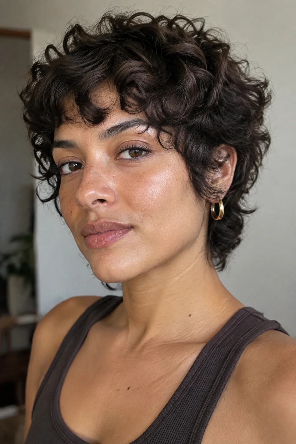 The Bouncy Shaggy Pixie Wolf hairstyle