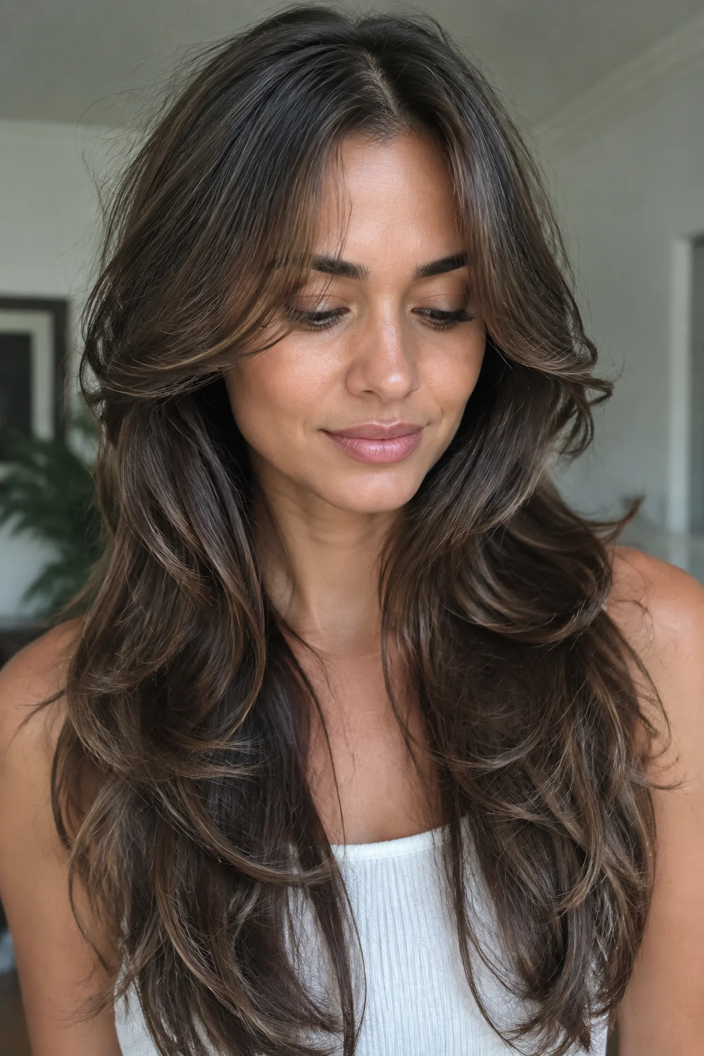 Soft Shaggy Butterfly Layers hairstyle