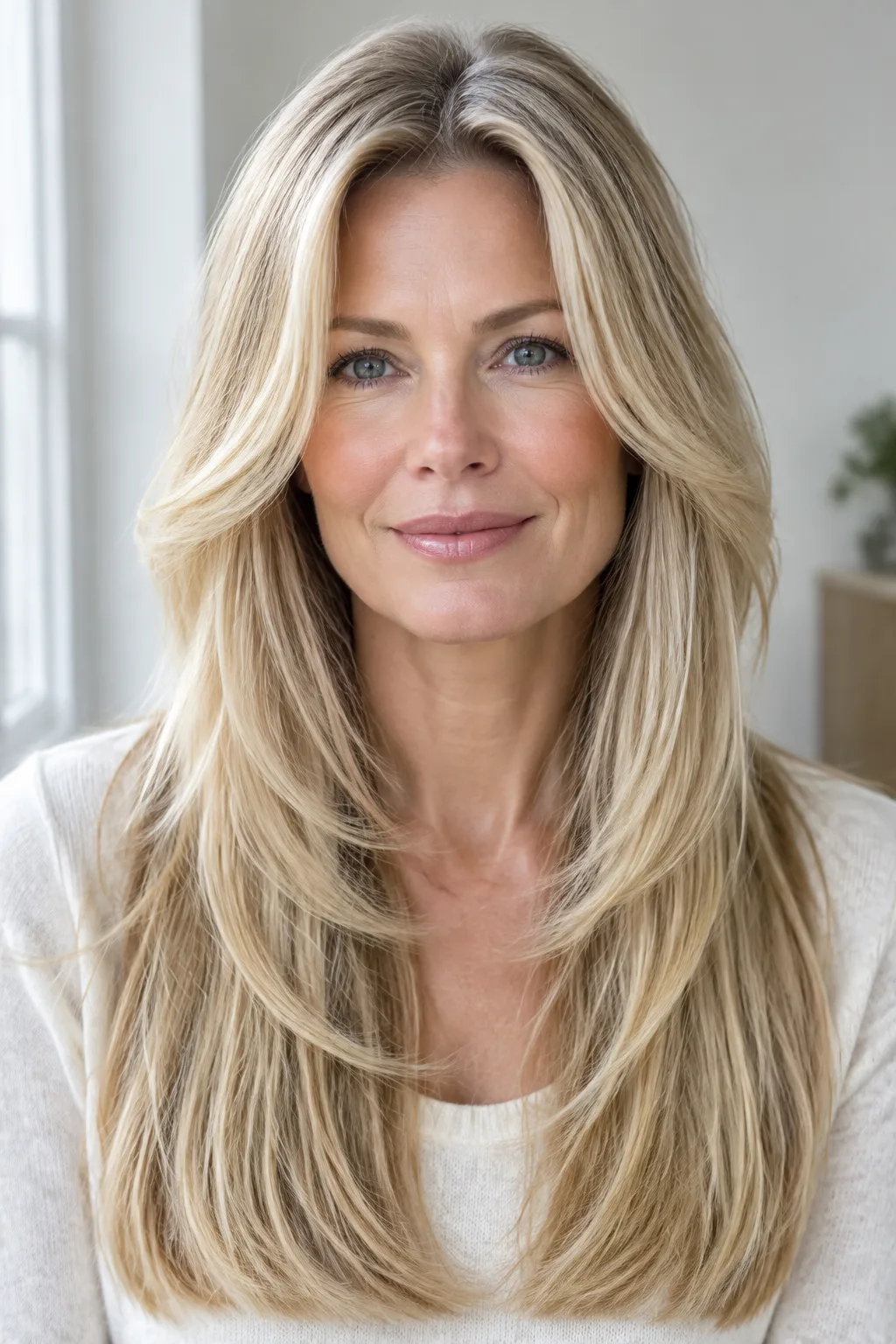 Soft Butterfly Cut for Fine Hair