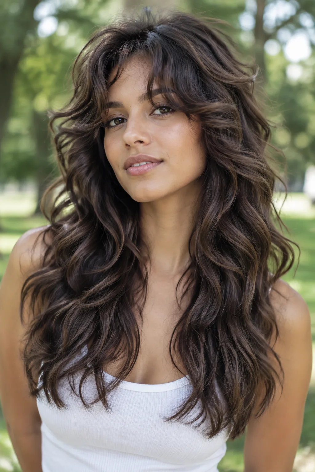 Shaggy Butterfly Cut hairstyle