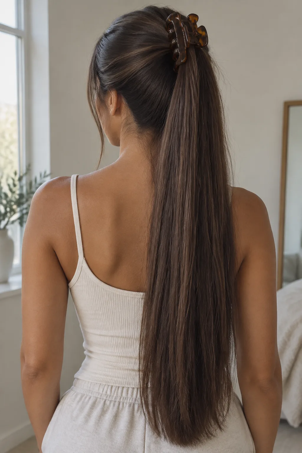 Claw Clip Ponytail hairstyle