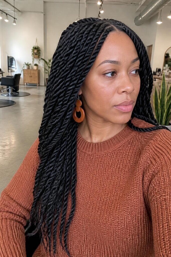 Havana twist braids