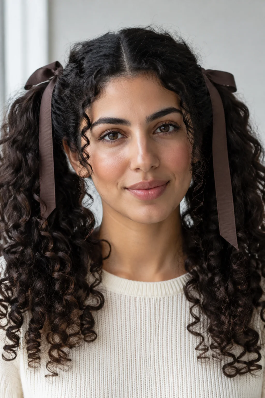 Ribbon Pigtails hairstyle