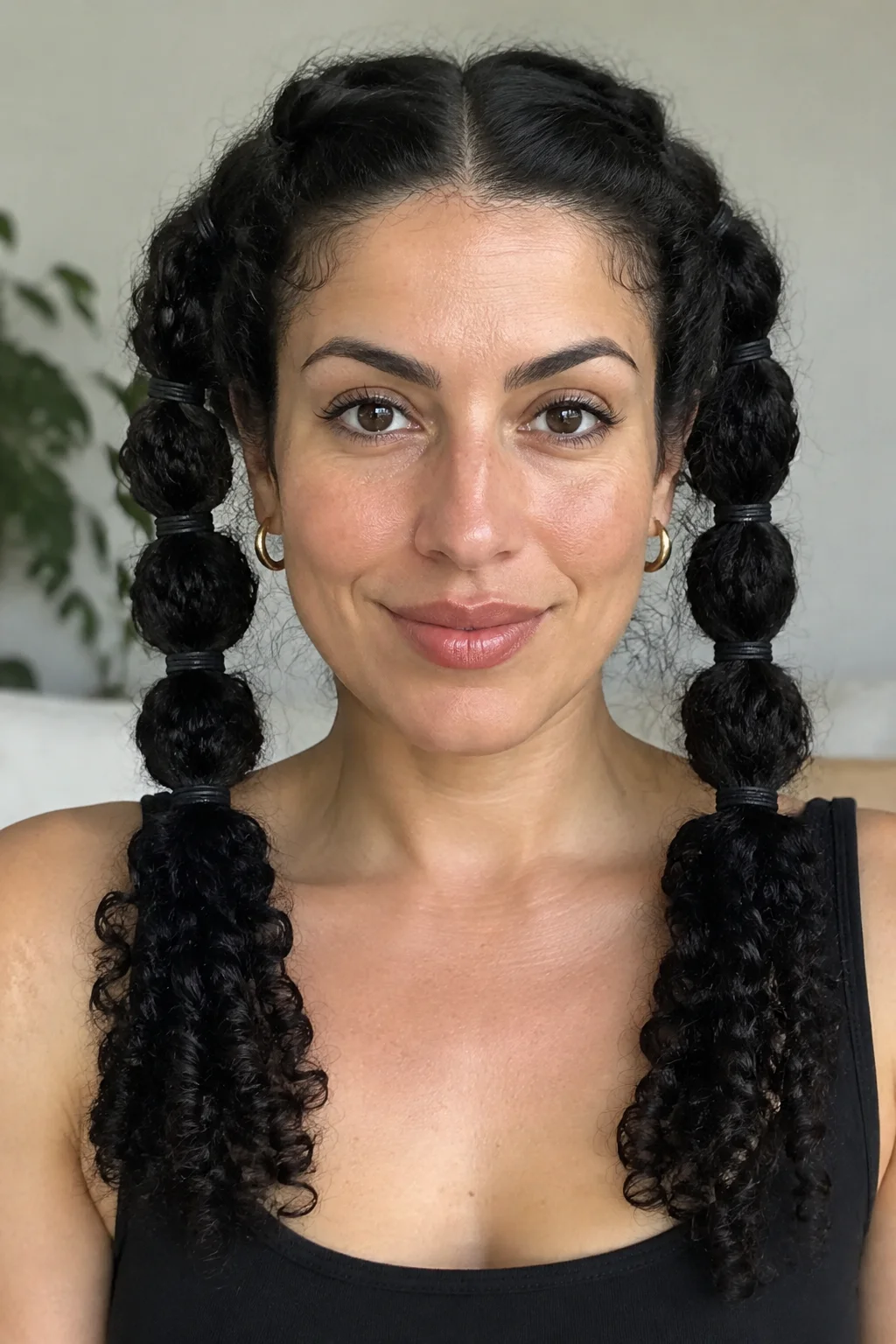 Banded Pigtails hairstyle
