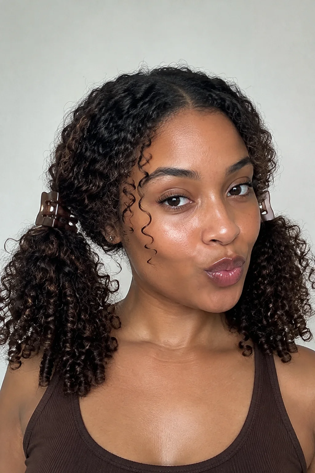 Claw-Clip Pigtails hairstyle