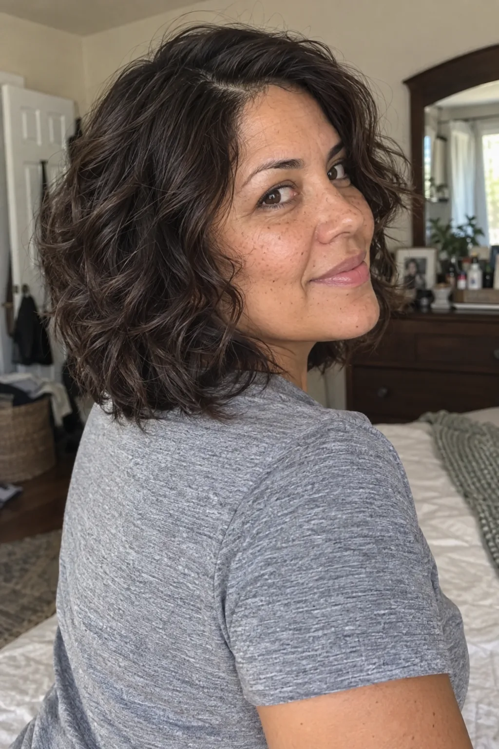Stacked Layers for Thick Hair